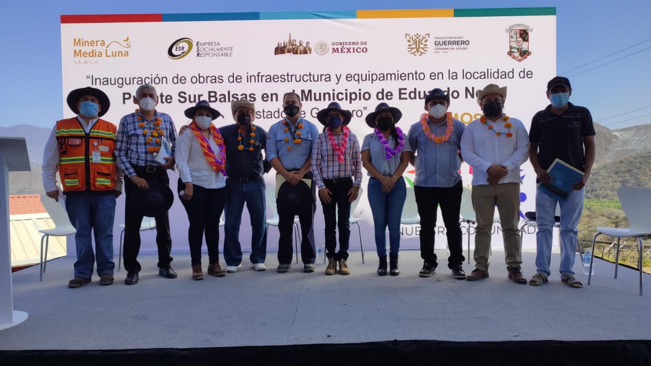 Invierte Media Luna 3.8 mdp en obras sociales y reitera su compromiso con Guerrero
