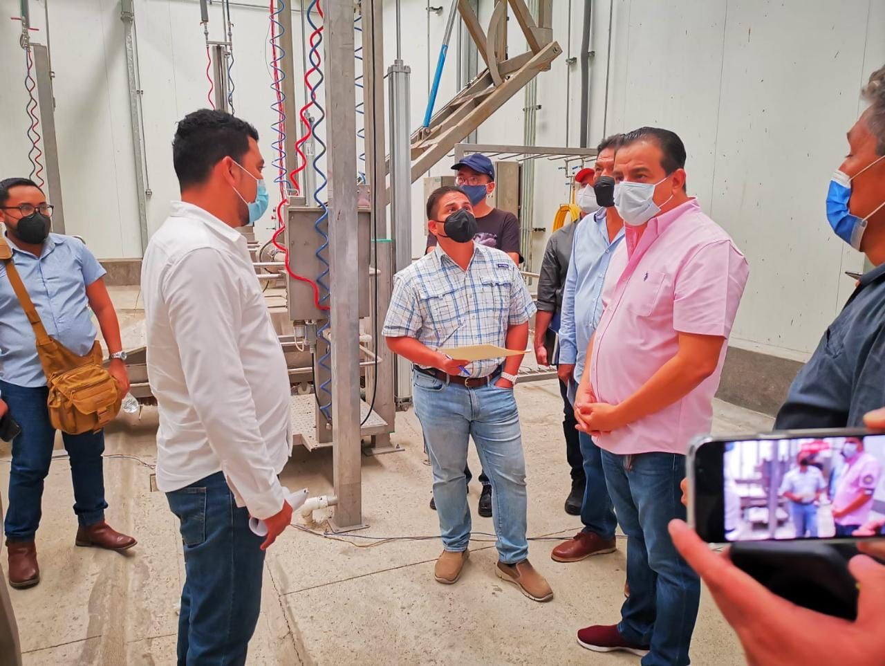 Supervisa Marco Tulio Sánchez con diputados y regidores de Acapulco el nuevo Rastro TIF