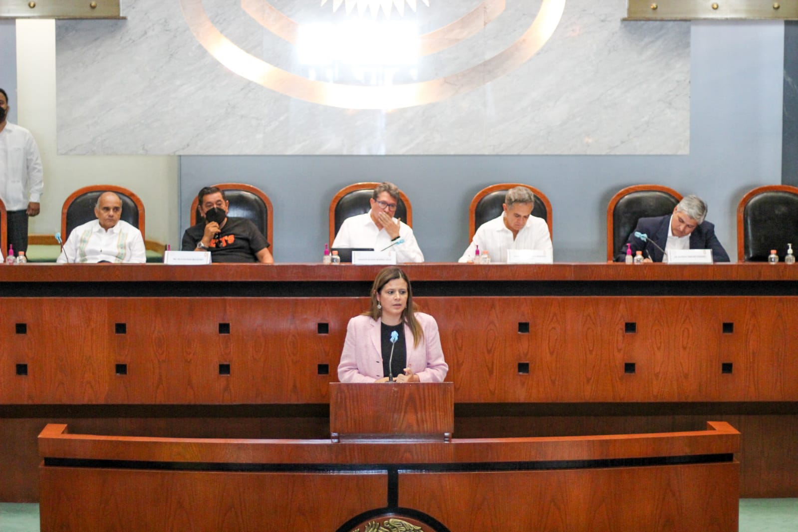 Clausuran Miguel Mancera y Julieta Fernández el Taller Legislativo para las Juventudes «10xMx en Chilpancingo»