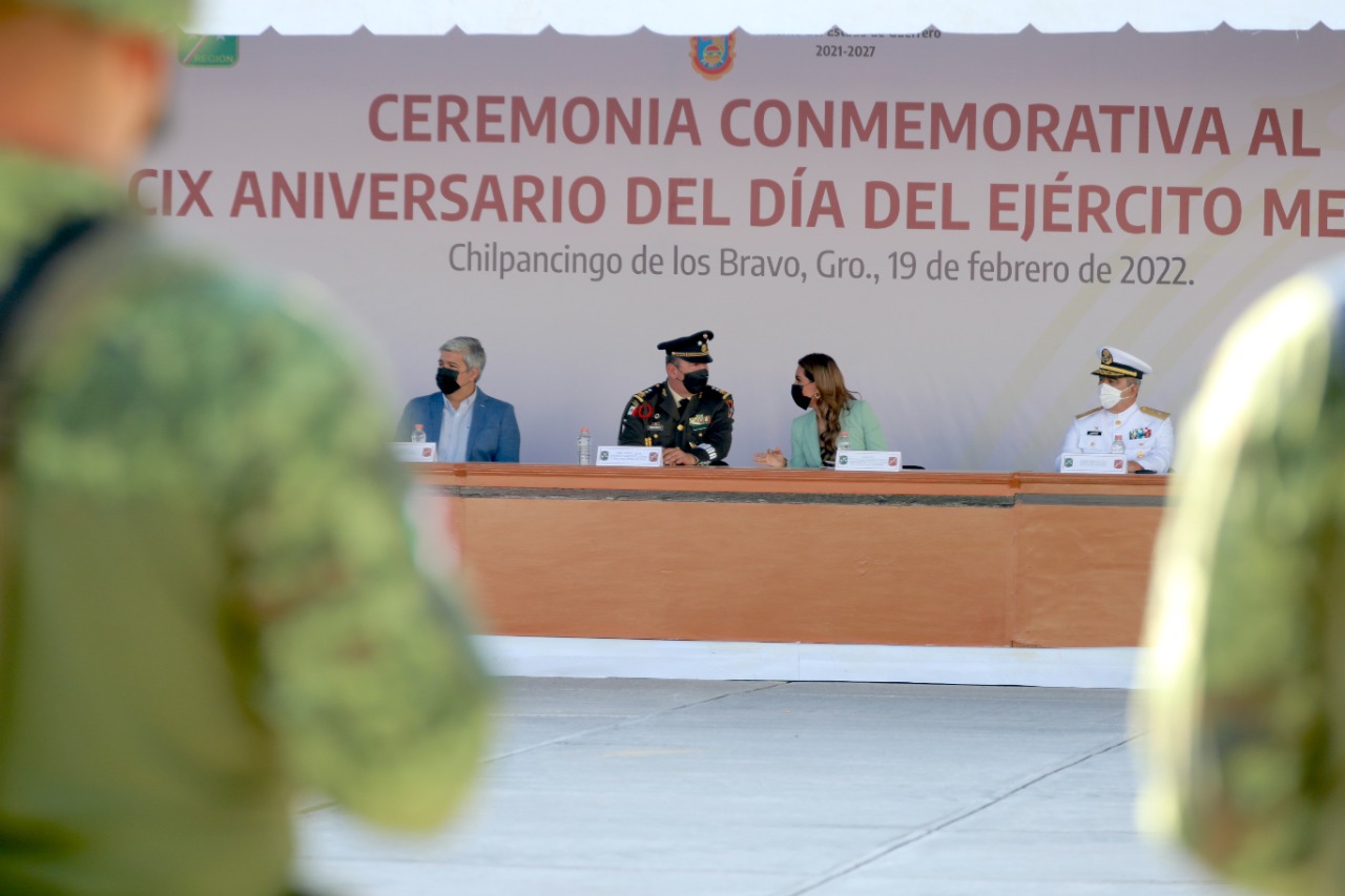 El Ejército Mexicano, ejemplo de trabajo, entrega, vocación y de servicio al pueblo de México: Evelyn Salgado