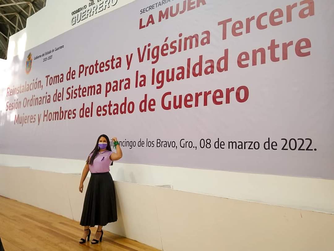 Exhorta diputada Citlali Calixto a dejar camisetas partidistas y trabajar por las mujeres de Guerrero