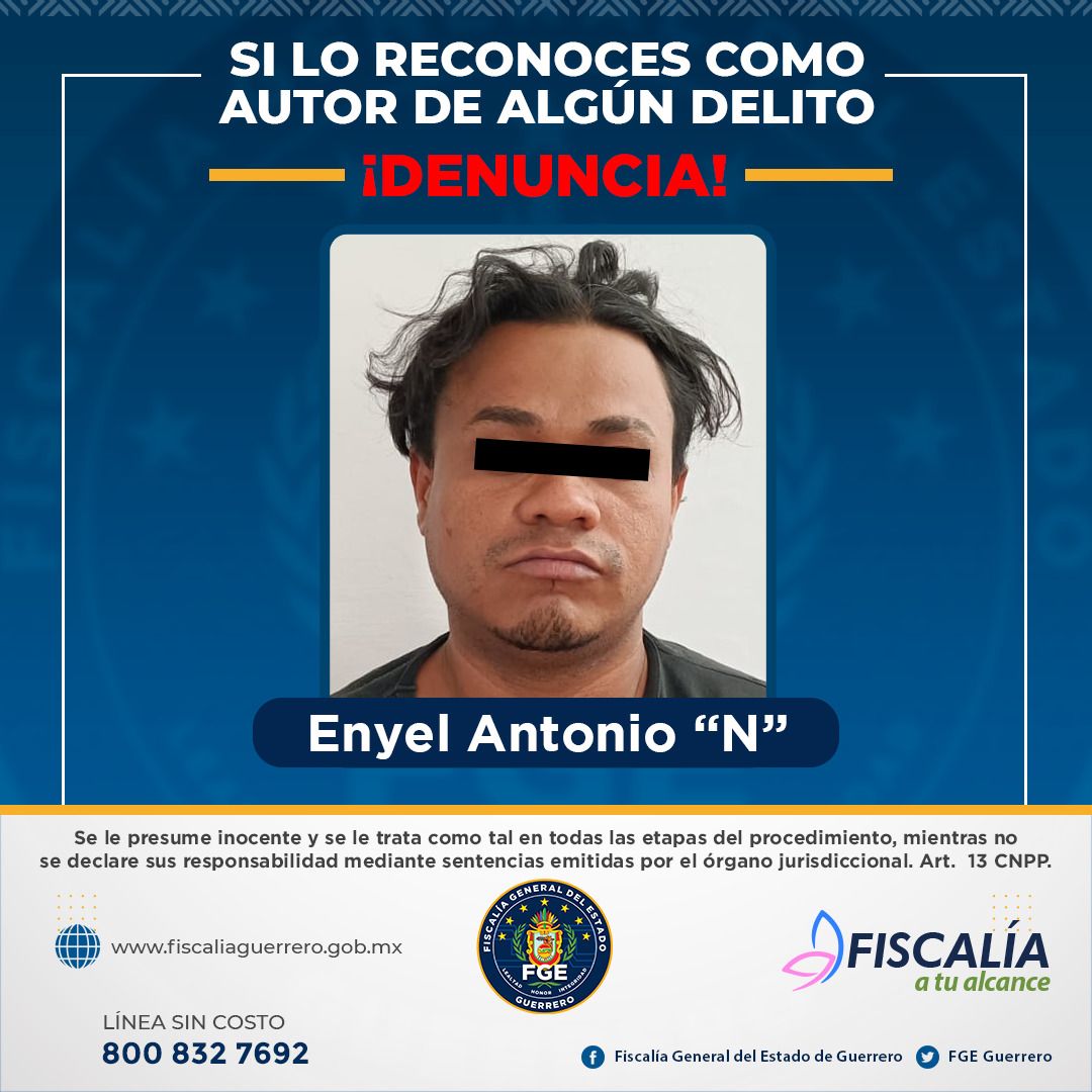 Detienen en Chilpancingo a nicaragüense por privación ilegal de la libertad
