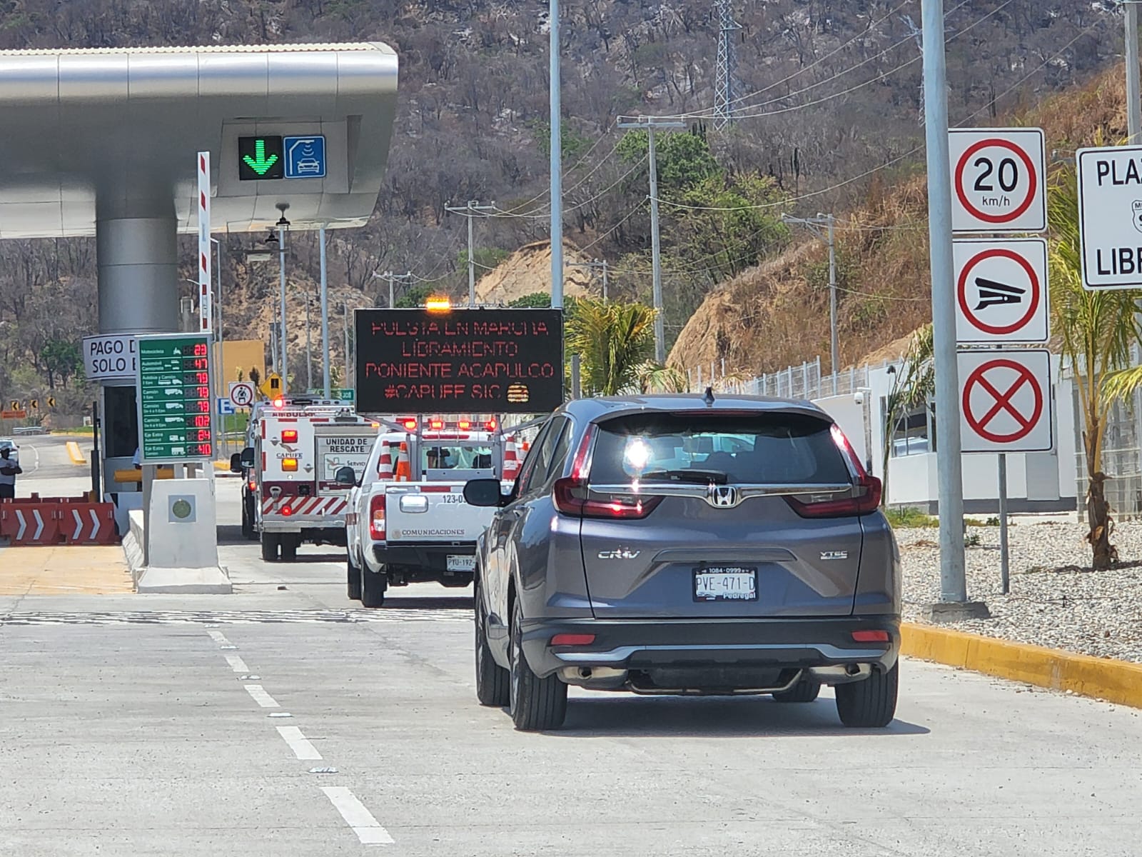 Abren primera etapa del Libramiento Poniente de Acapulco