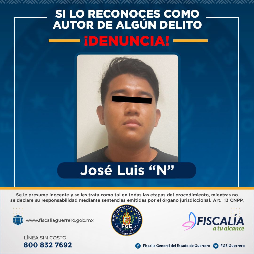 Captura FGE a uno por desaparición forzada en agravio de Vicente Suástegui