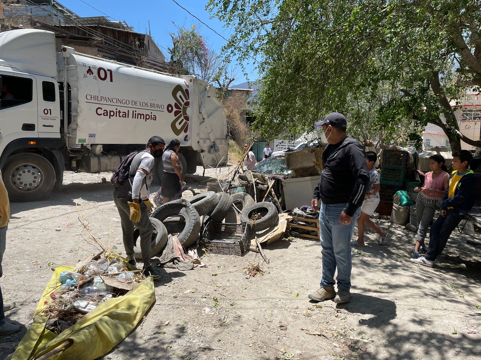 Reporta PC 70% de limpieza en barrancas de Chilpancingo