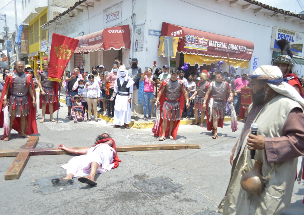 Culmina la Semana Santa Viviente en Chilapa, con un gran éxito