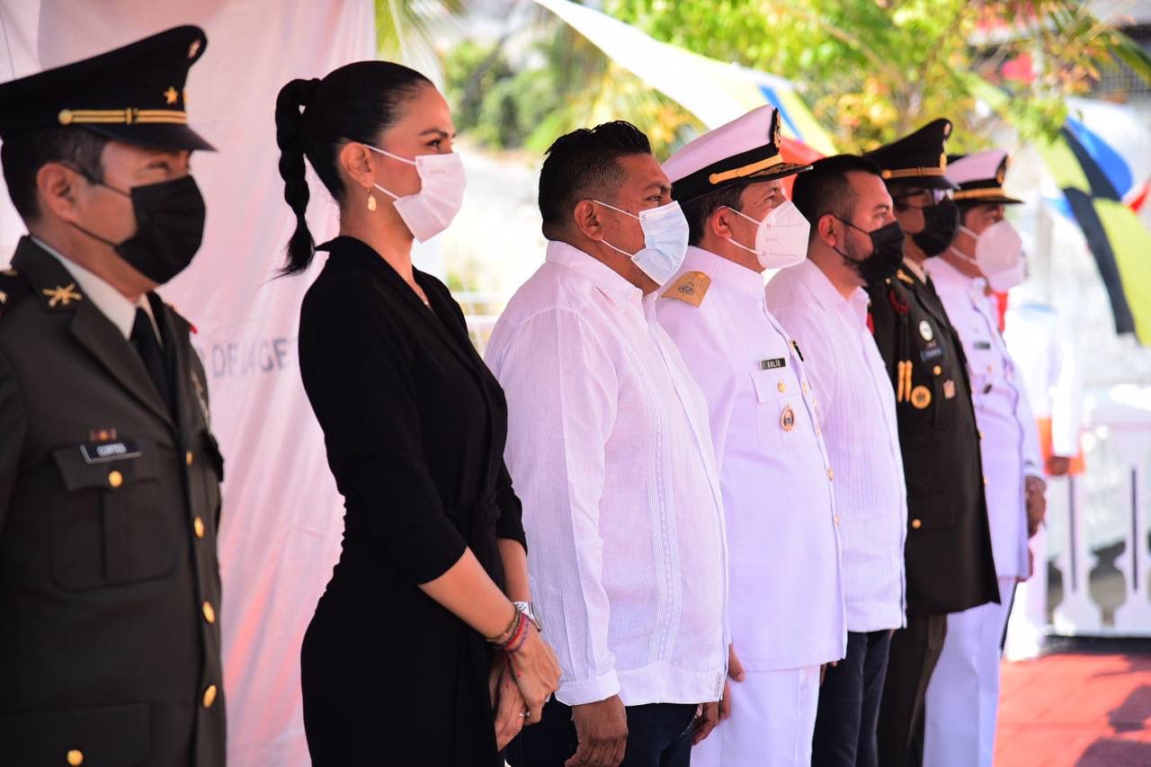 Participa Zihuatanejo en conmemoración de Gesta Heroica de la Defensa de Veracruz