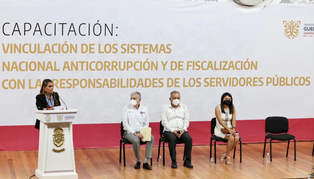 Inaugura Evelyn Salgado capacitación a funcionarios sobre Sistema Anticorrupción