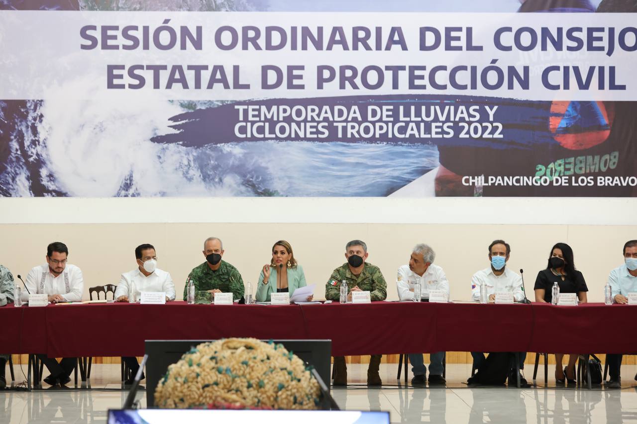 Se prepara Guerrero con acciones preventivas para la temporada de Lluvias y Ciclones Tropicales 2022