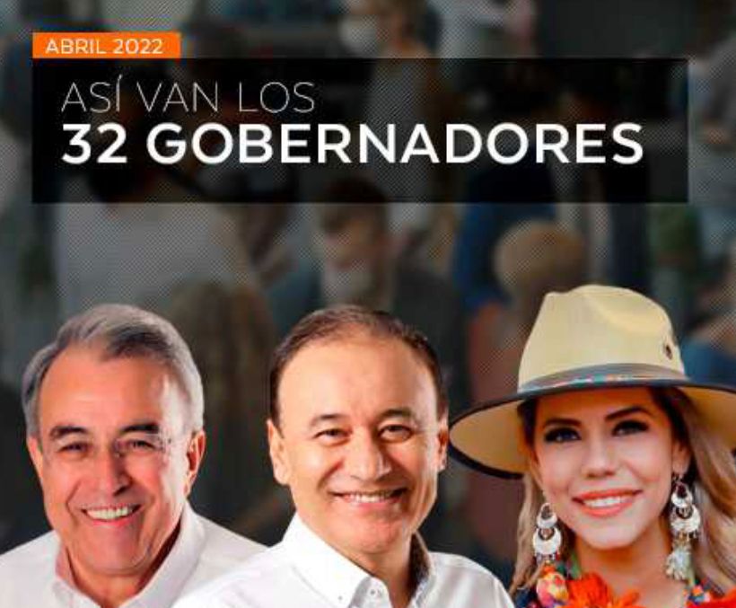 Otra encuestadora ubica a Evelyn Salgado entre los gobernadores mejor evaluados