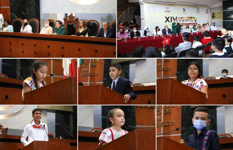 Plantean niñas y niños prioridades y visión a diputados de Guerrero