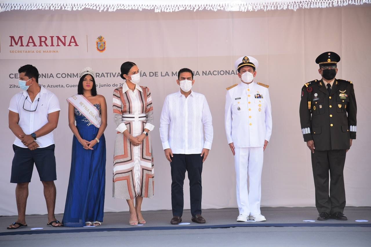 Conmemoran en Zihuatanejo Día de la Marina Nacional