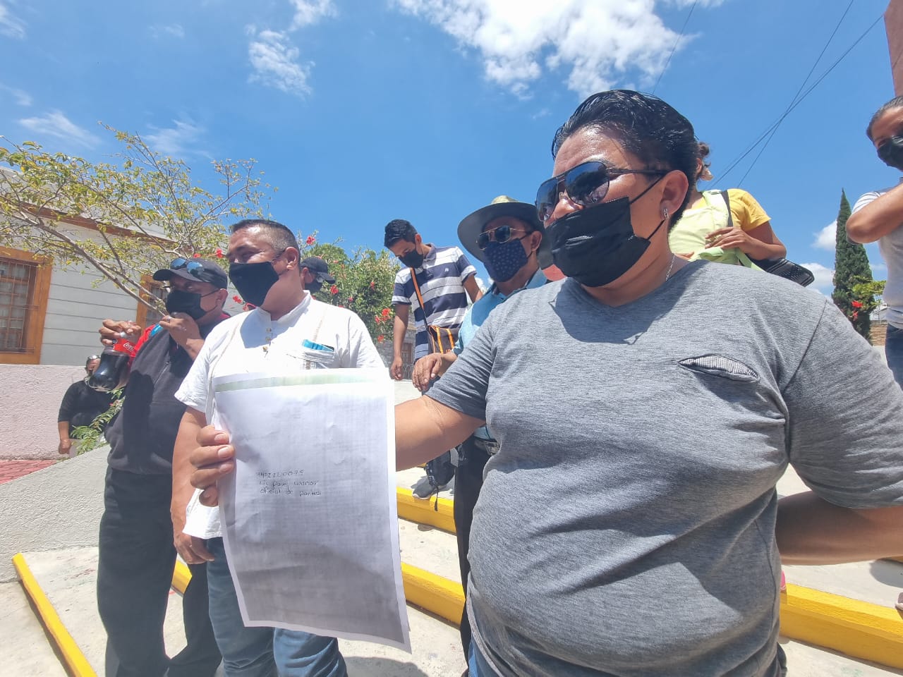 Solicitan policias intervención de Derechos Humanos para reunión con la gobernadora