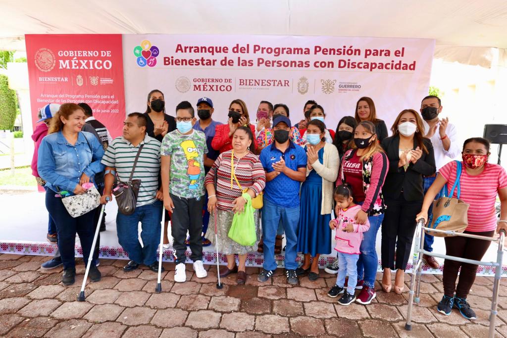 Da inicio Evelyn Salgado a operativo de incorporación masiva al Programa de Pensión para el Bienestar de Personas con Discapacidad en Guerrero