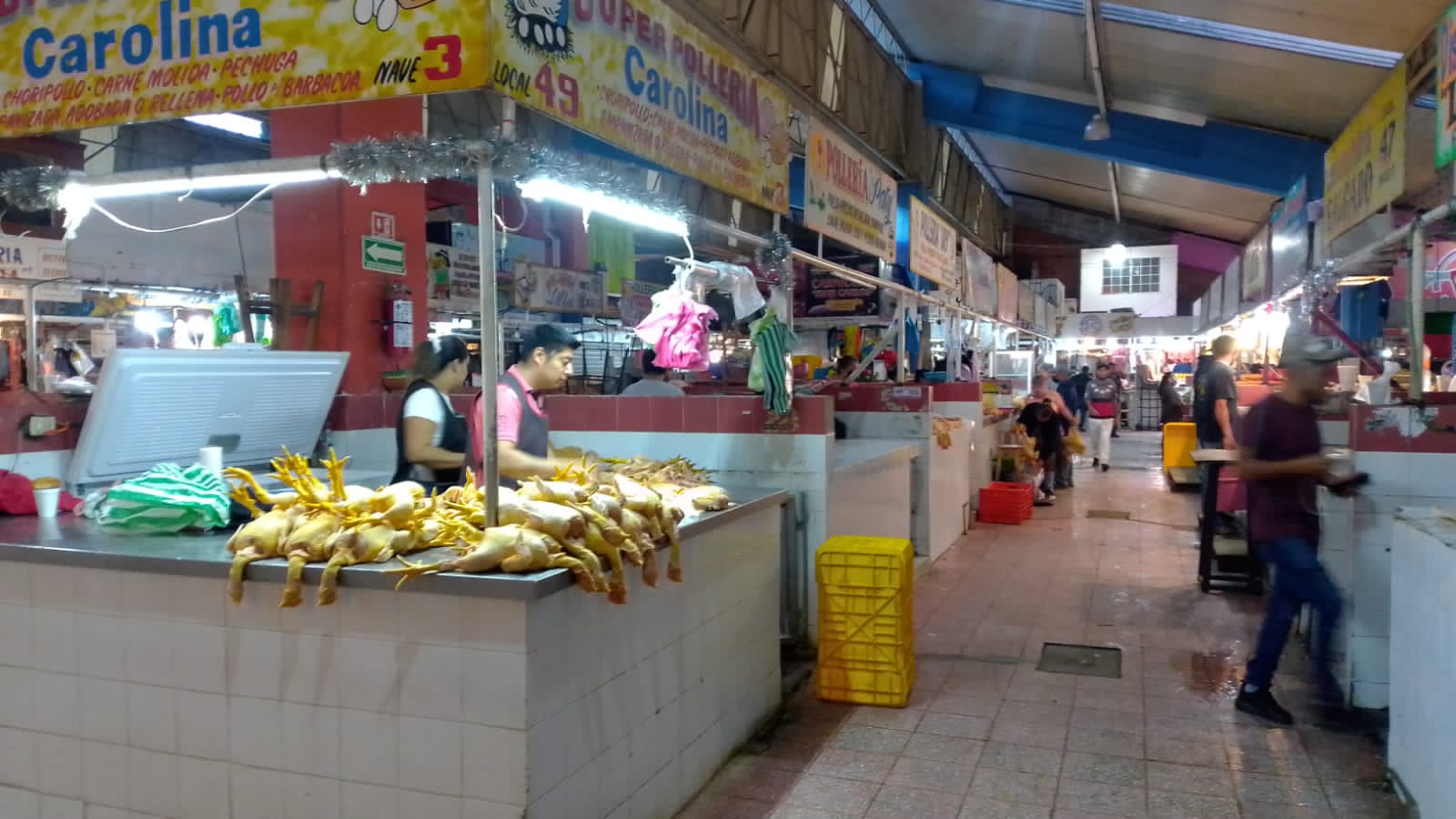 Se reanuda venta de pollo en mercado central de Chilpancingo