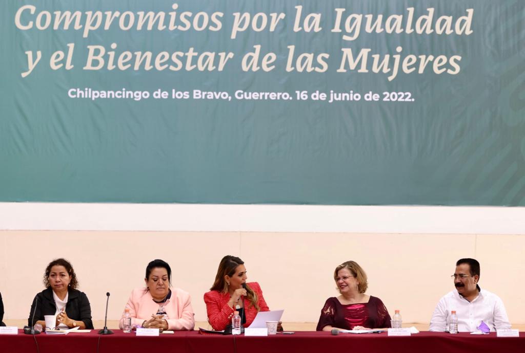Reconoce INMujeres a la gobernadora Evelyn Salgado por acciones de desarrollo y combate a la violencia de género en Guerrero