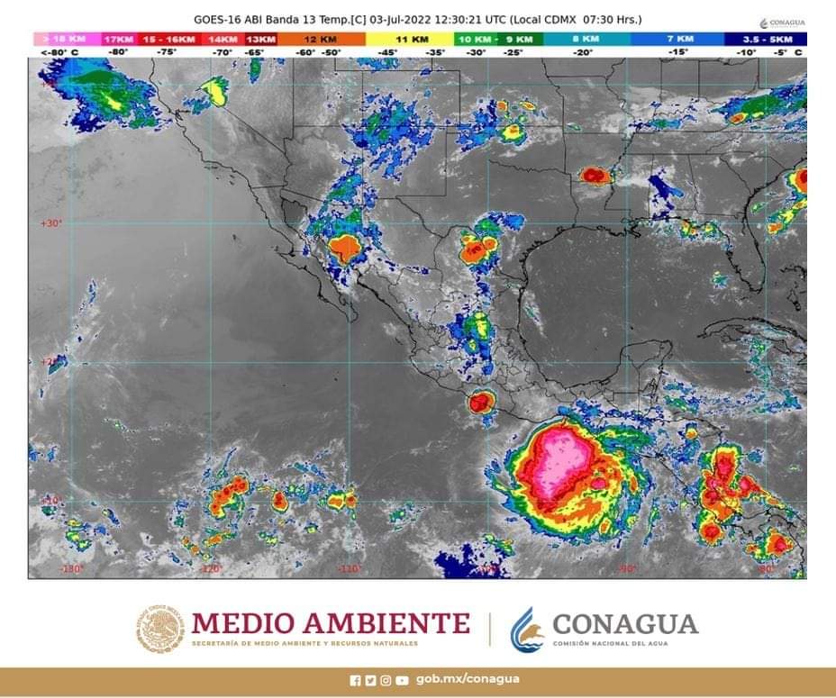 Recomienda Acapulco extremar precauciones por lluvias de «Bonnie»
