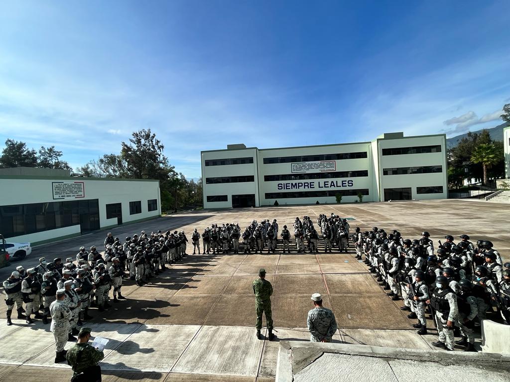 Llegan 300 elementos de la GN a Guerrero para reforzar seguridad