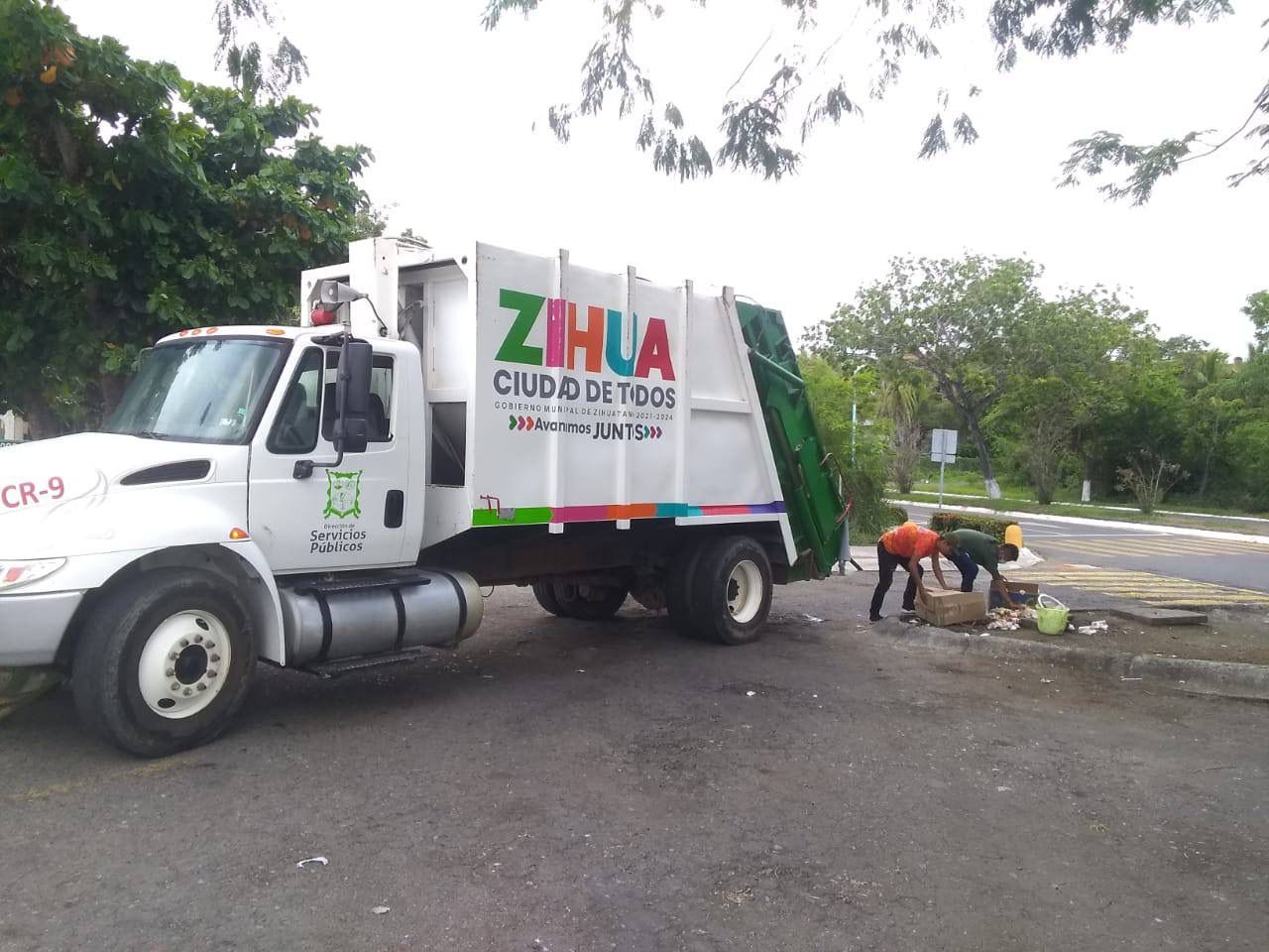 Intensifican en Zihuatanejo recolección de basura: ¡hasta 215 toneladas por día!