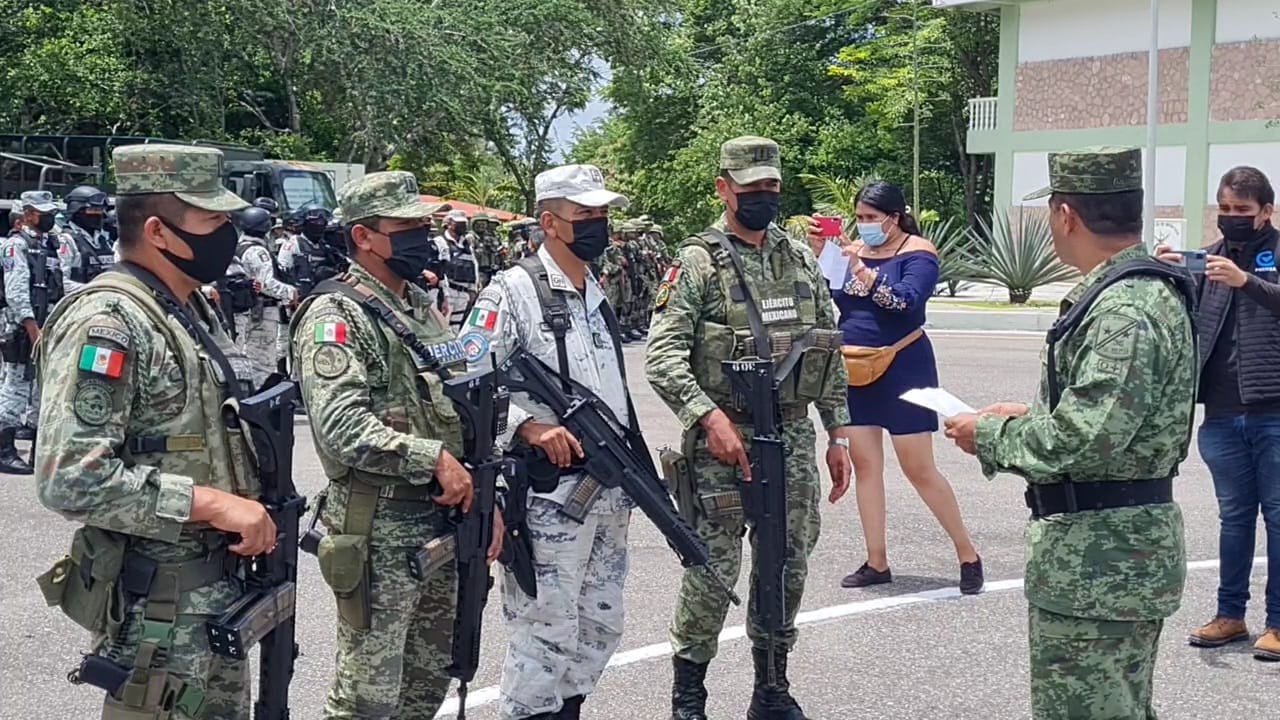 Llegan a Chilpancingo más de 400 elementos federales para seguridad
