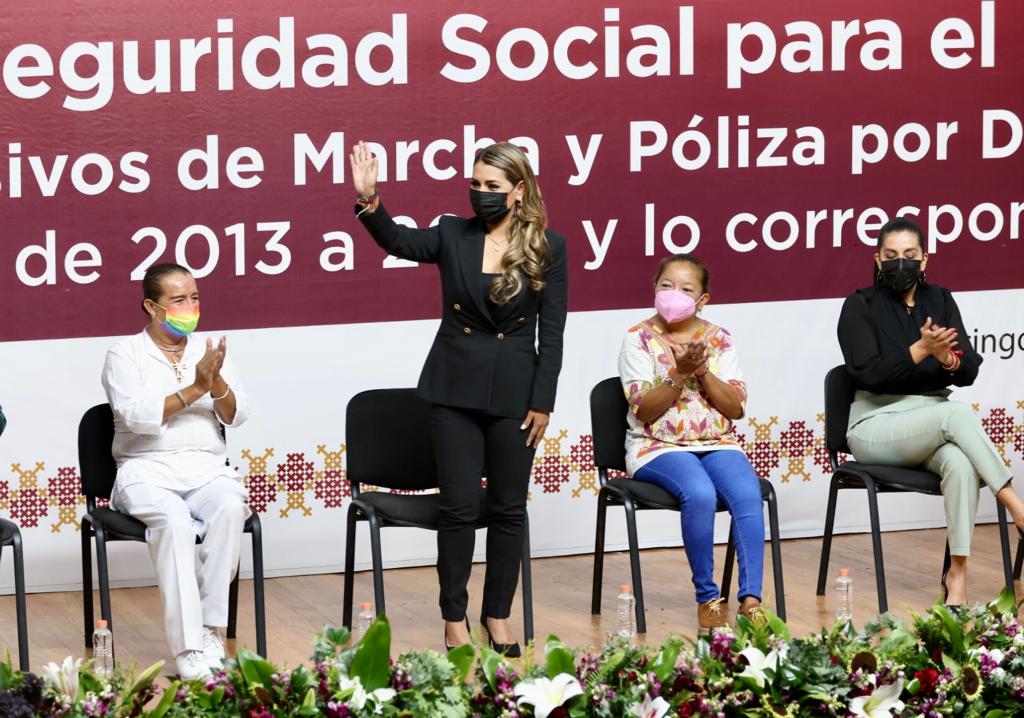 Paga Evelyn Salgado 10.4 mdp a deudos de 639 afiliados al ISSSPEG