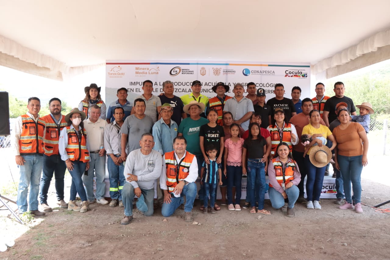 Diversifica Media Luna producción agrícola e impulsa acuacultura en Cocula