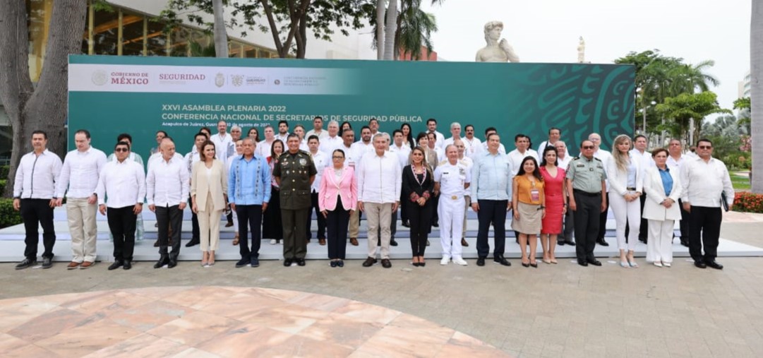Reconoce Seguridad Pública federal trabajo de Evelyn Salgado en materia de seguridad