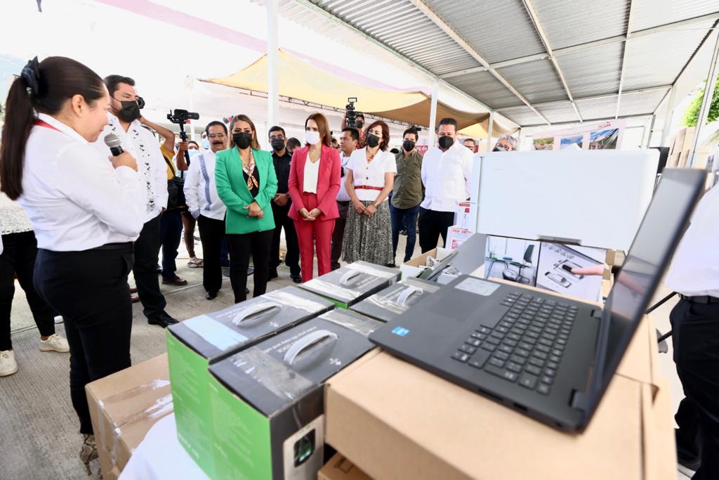 Entrega Evelyn Salgado equipo y materiales por 19 mdp a diversas áreas de seguridad y prevención del delito