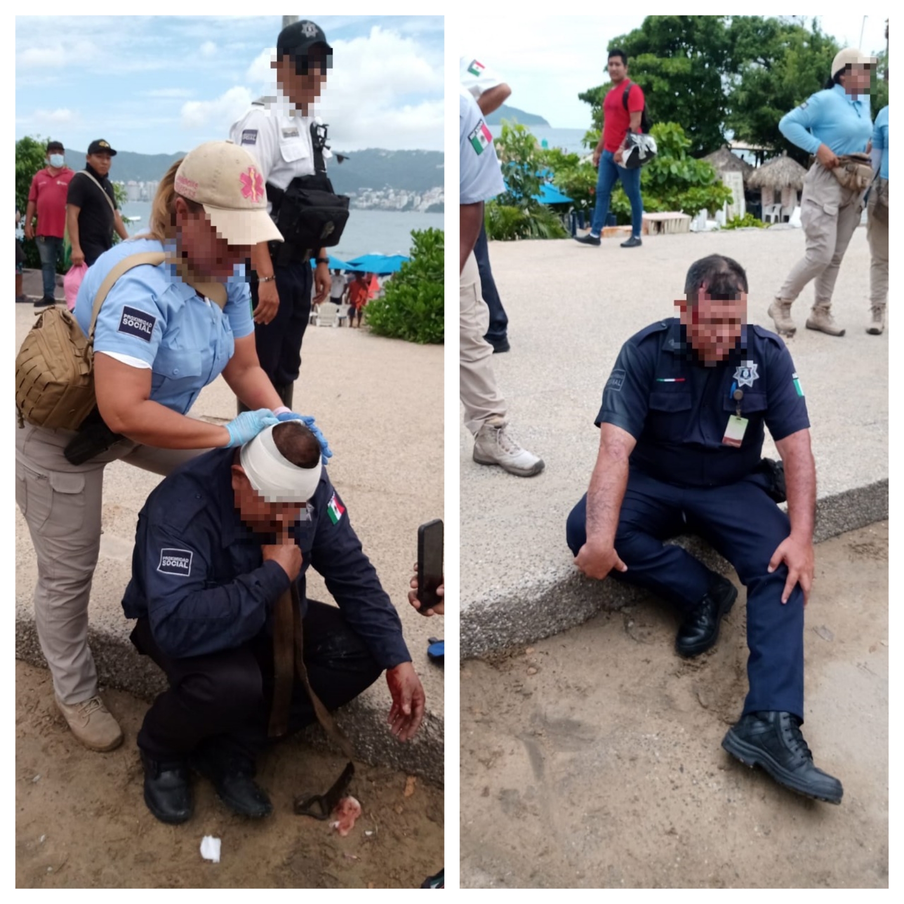 Acapulco: ¡Agreden prestadores de servicios a policias!