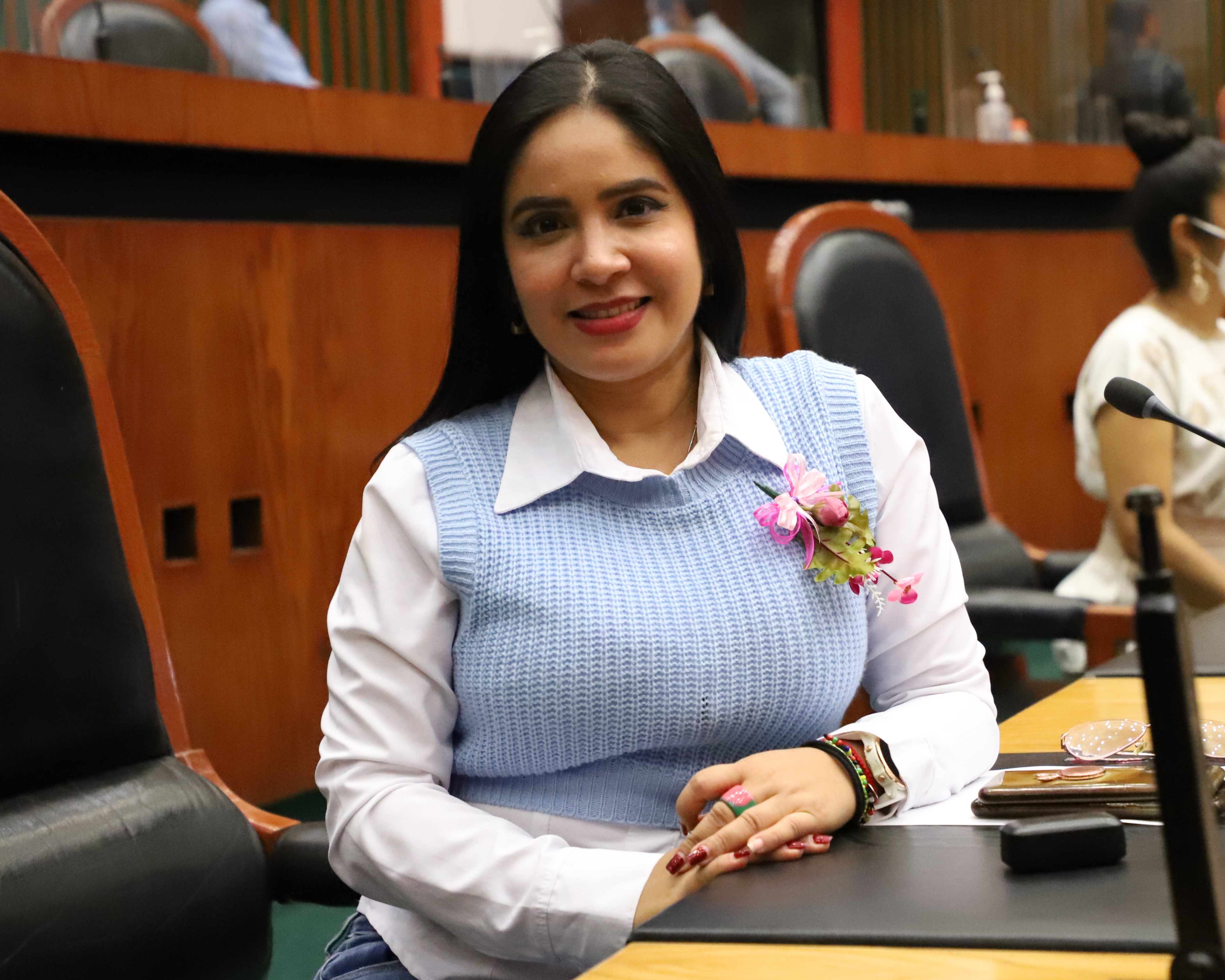 Con diálogo y acuerdos lograremos desahogar pendientes del Congreso: Yoloczin Domínguez