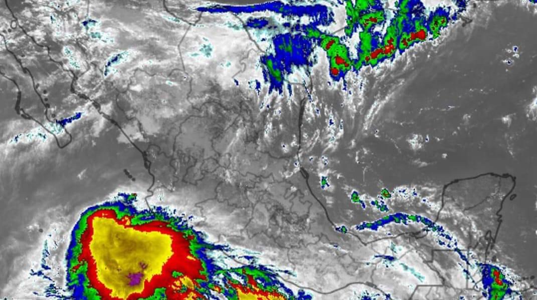 Alertan por depresión tropical frente a Guerrero