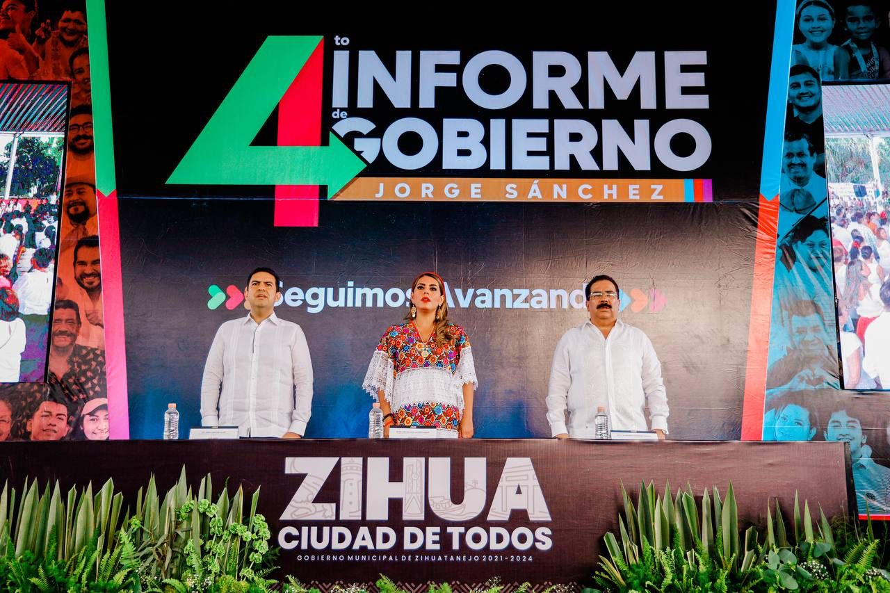 Fortalecimos el desarrollo de Zihuatanejo: Jorge Sánchez, en 4º Informe de Gobierno