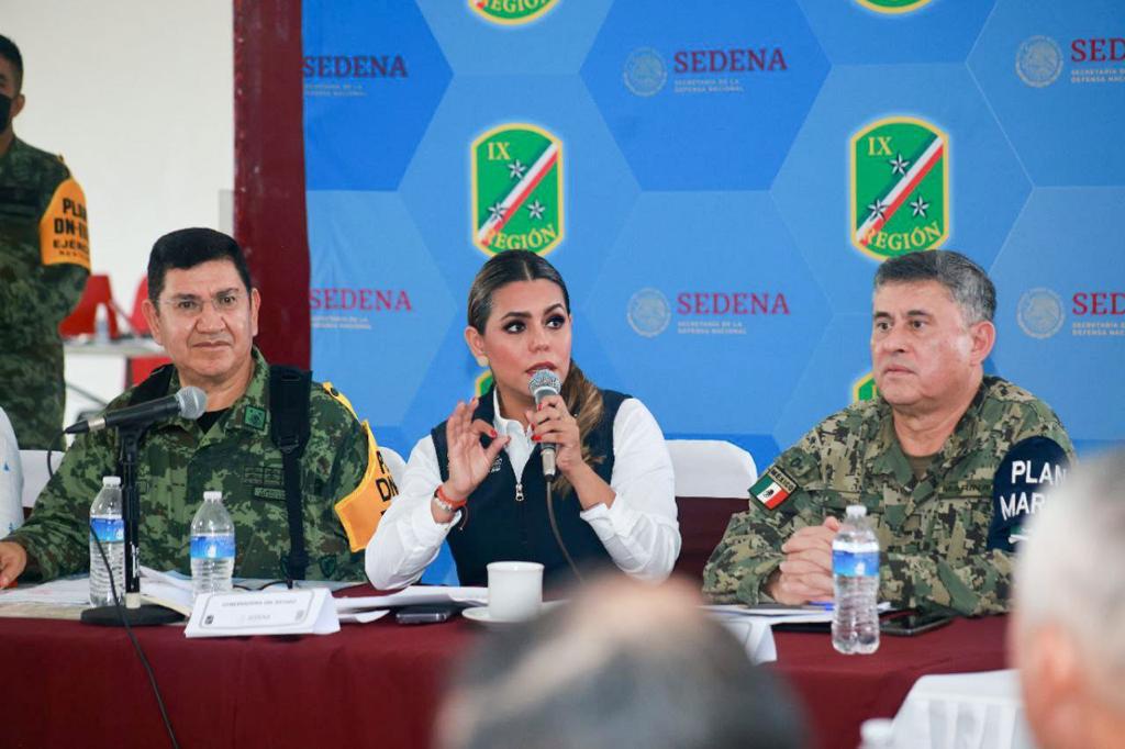 Encabeza Evelyn Salgado Sesión Extraordinaria de Protección Civil ante la presencia de “Lester”