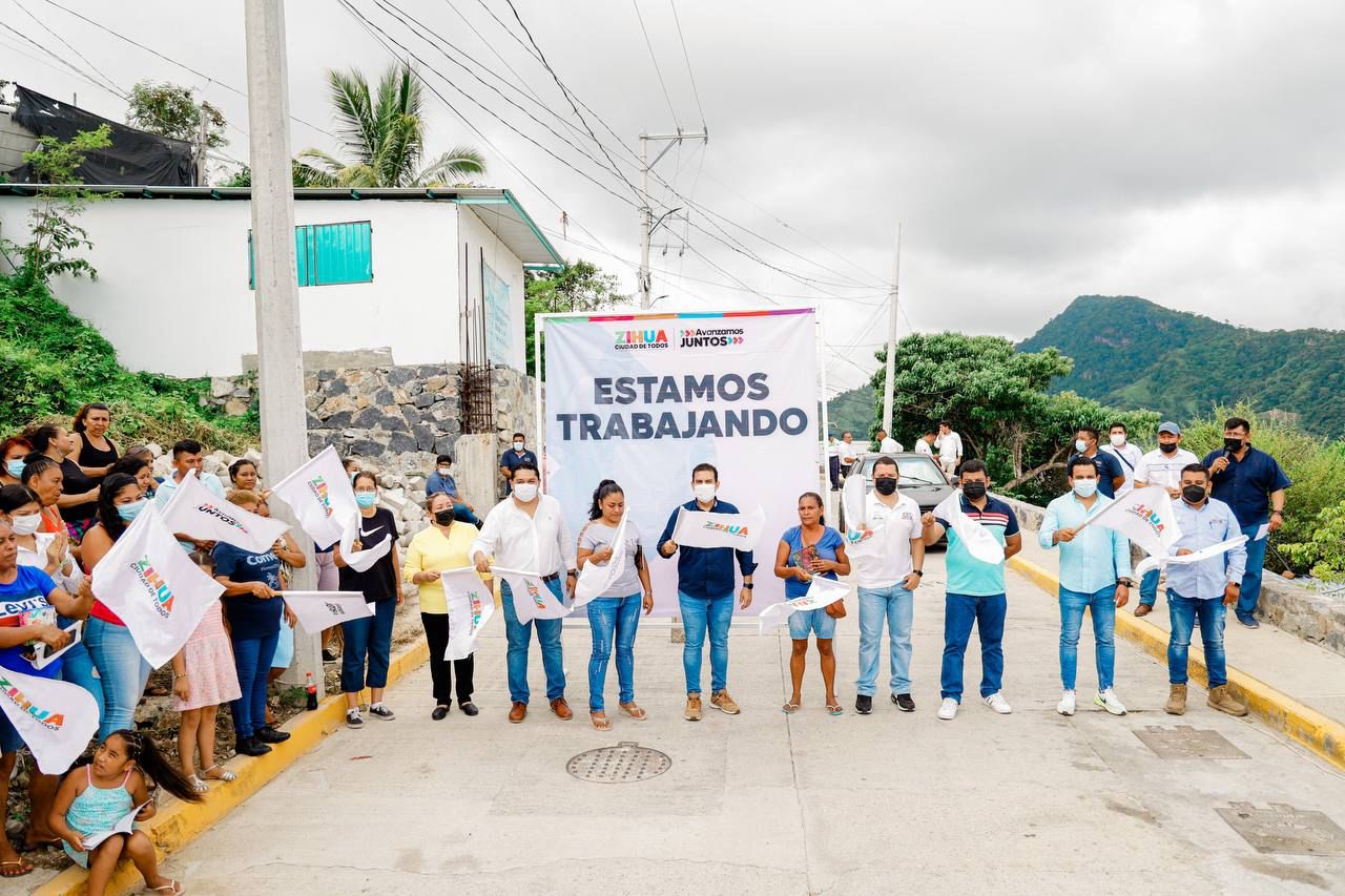 Anuncia Jorge Sánchez agua a más colonias de Zihuatanejo