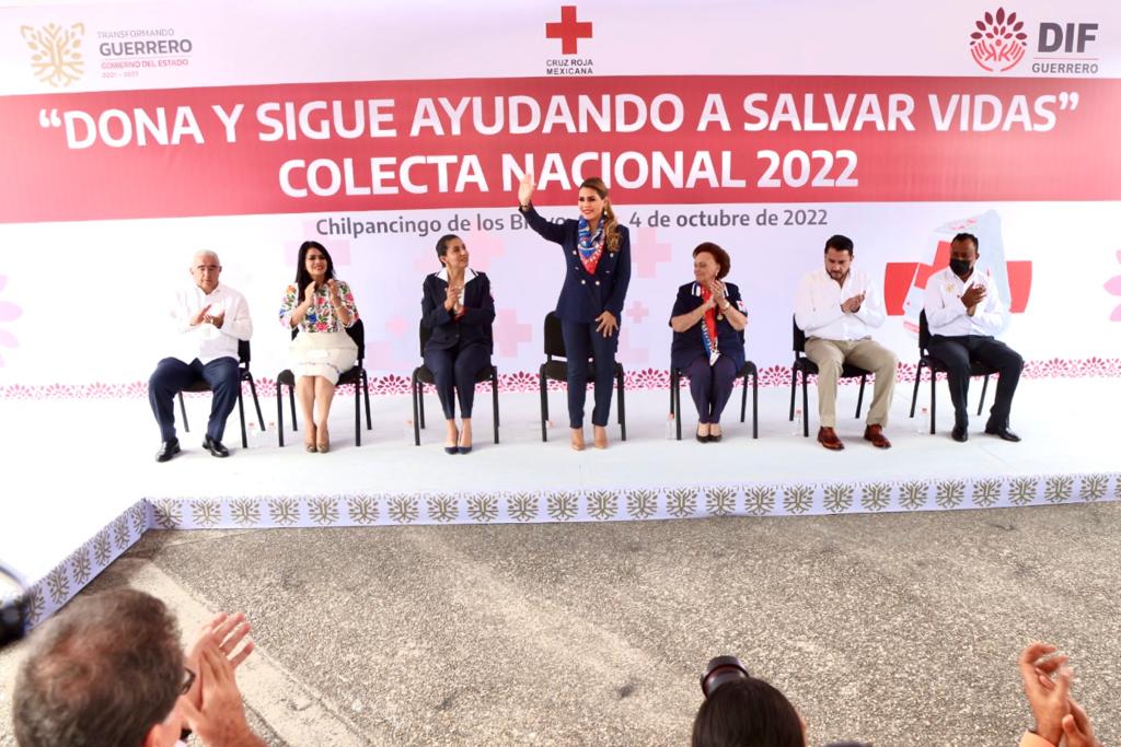 La Cruz Roja cuenta con este gobierno: Evelyn Salgado
