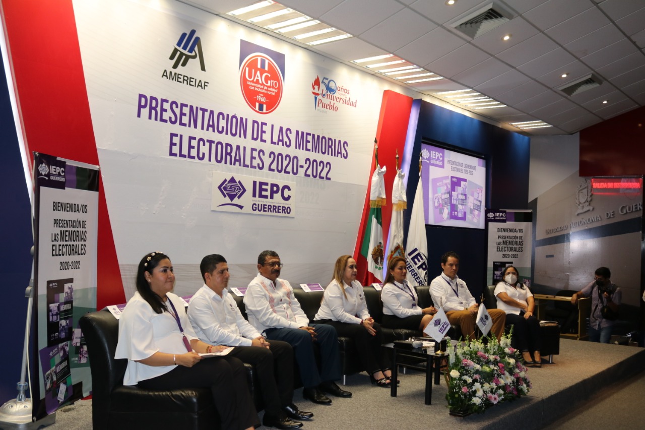 Presenta IEPCGro memorias de elecciones locales 2020-2022