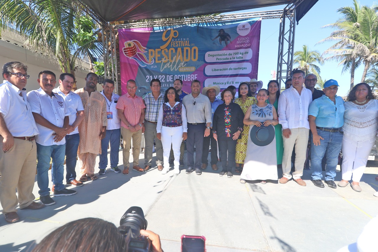 Supera expectativas Festival del Pescado a la Talla en Acapulco