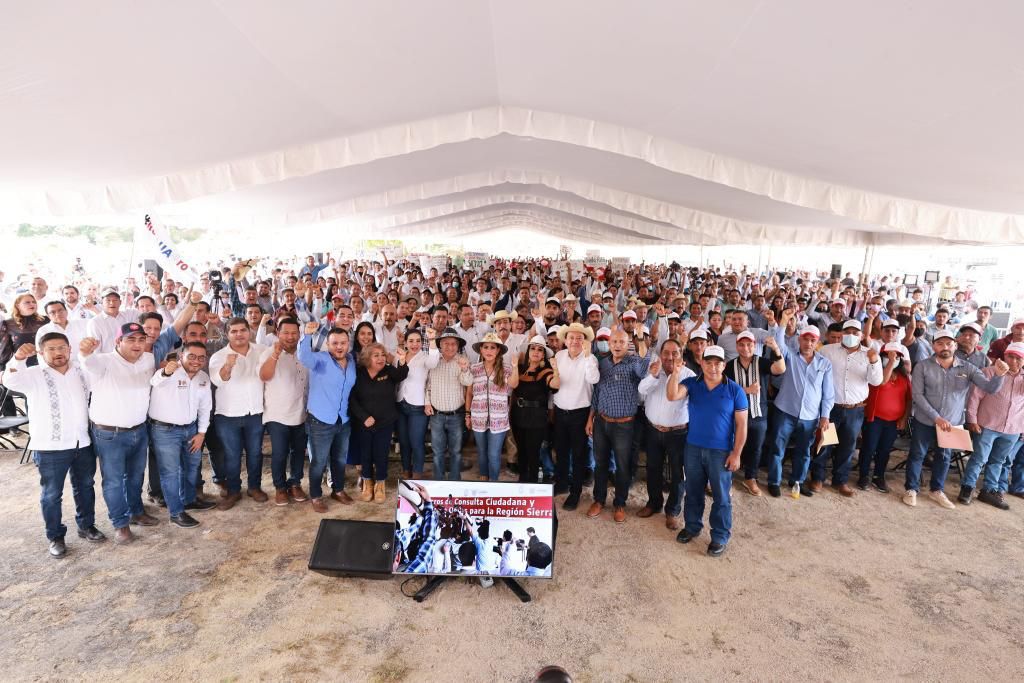 Regresa Evelyn Salgado a la Sierra: «reconocimiento va a ser progreso»