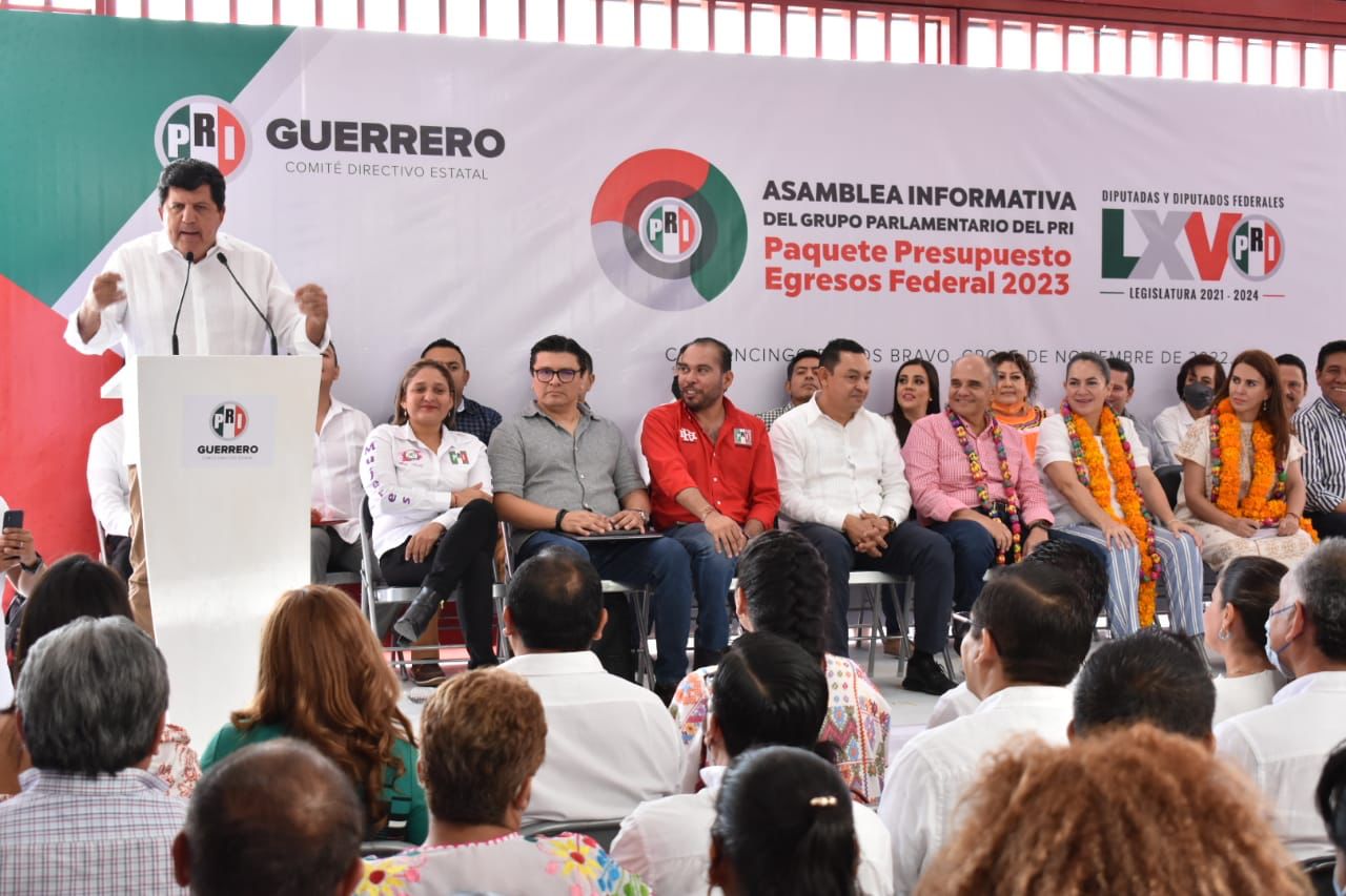 Encabezan Alejandro Bravo y Carolina Viggiano reestructuración del PRI Guerrero