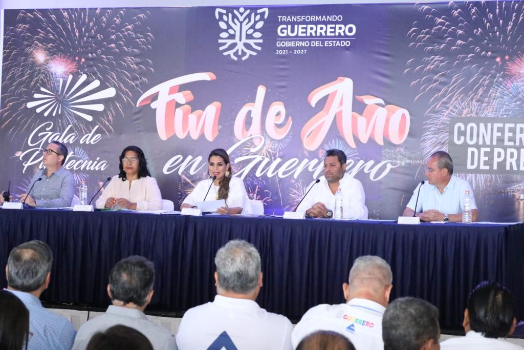 Recibirá Guerrero 2023 con Gala de Pirotecnia y espectaculo de drones y láser, anuncia Evelyn Salgado