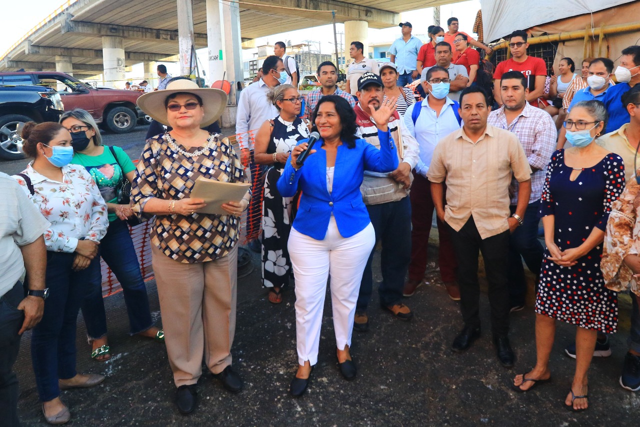 En 2023, «doble de inversión en obras», anuncia Abelina López