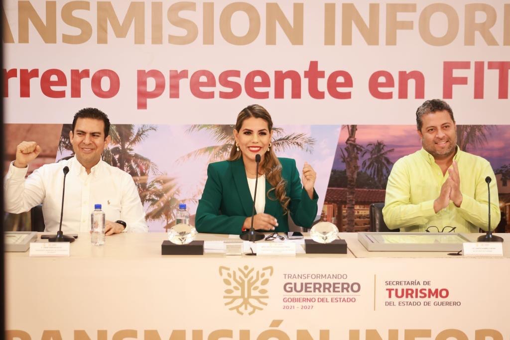 Zihuatanejo «se lució» en la FITUR de España, celebra Evelyn Salgado