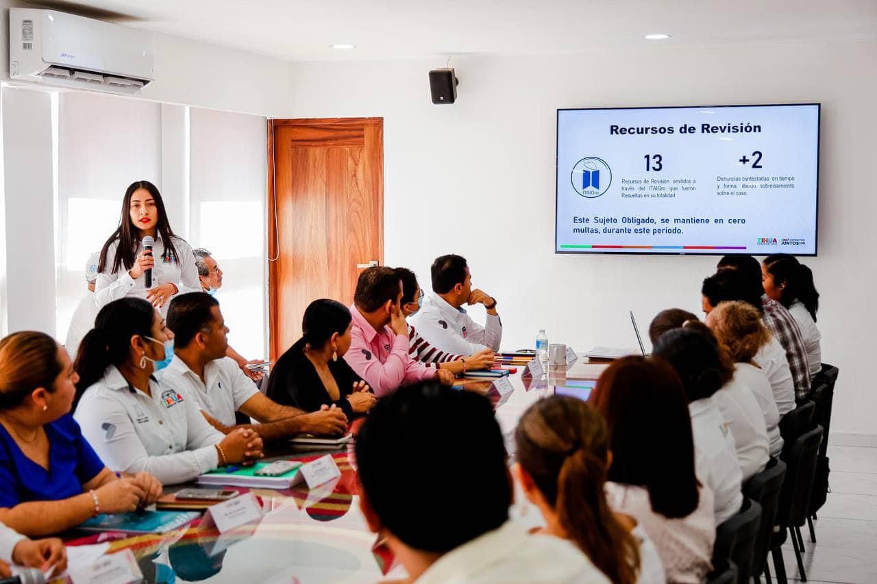Reconoce ITAIGro a Zihuatanejo por logros en transparencia