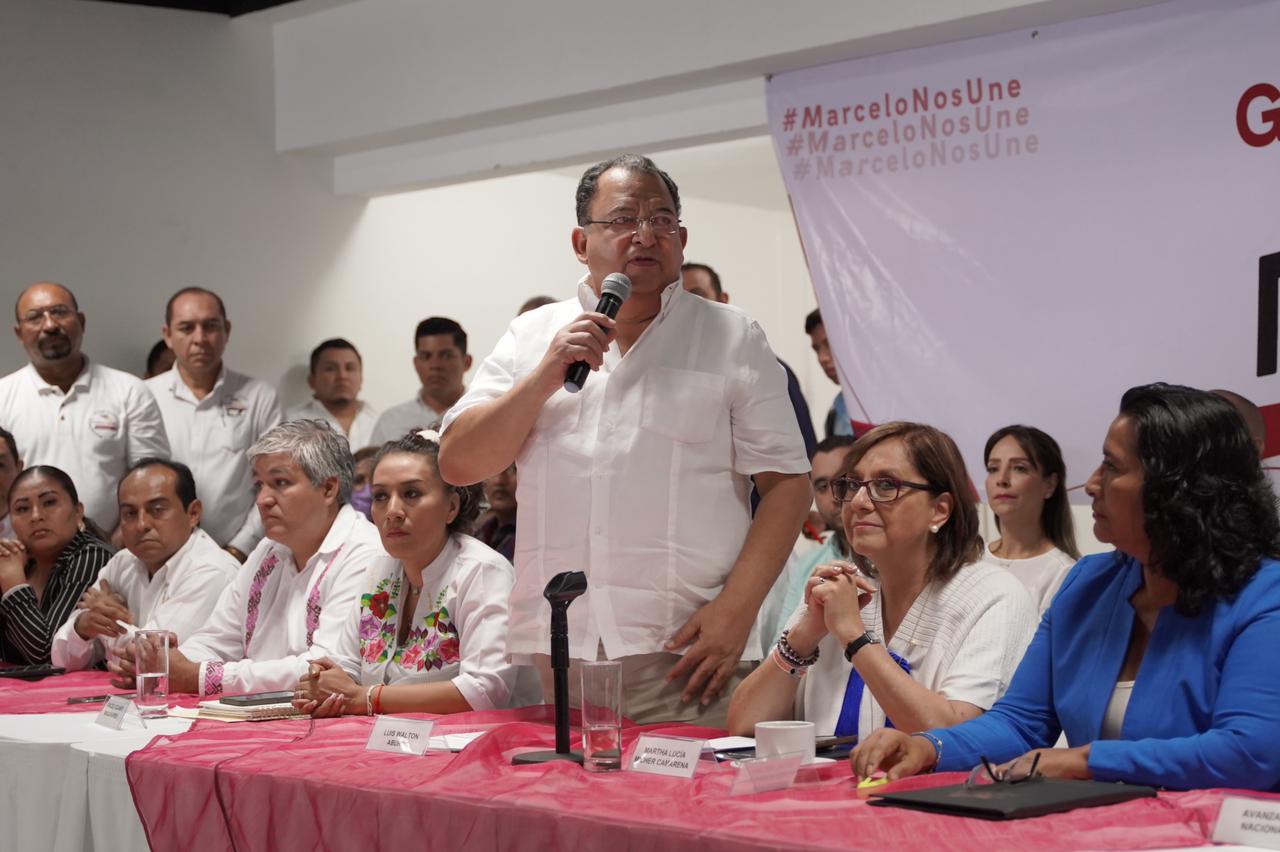Presentan a más integrantes del movimiento de guerrerenses en apoyo a Marcelo Ebrard