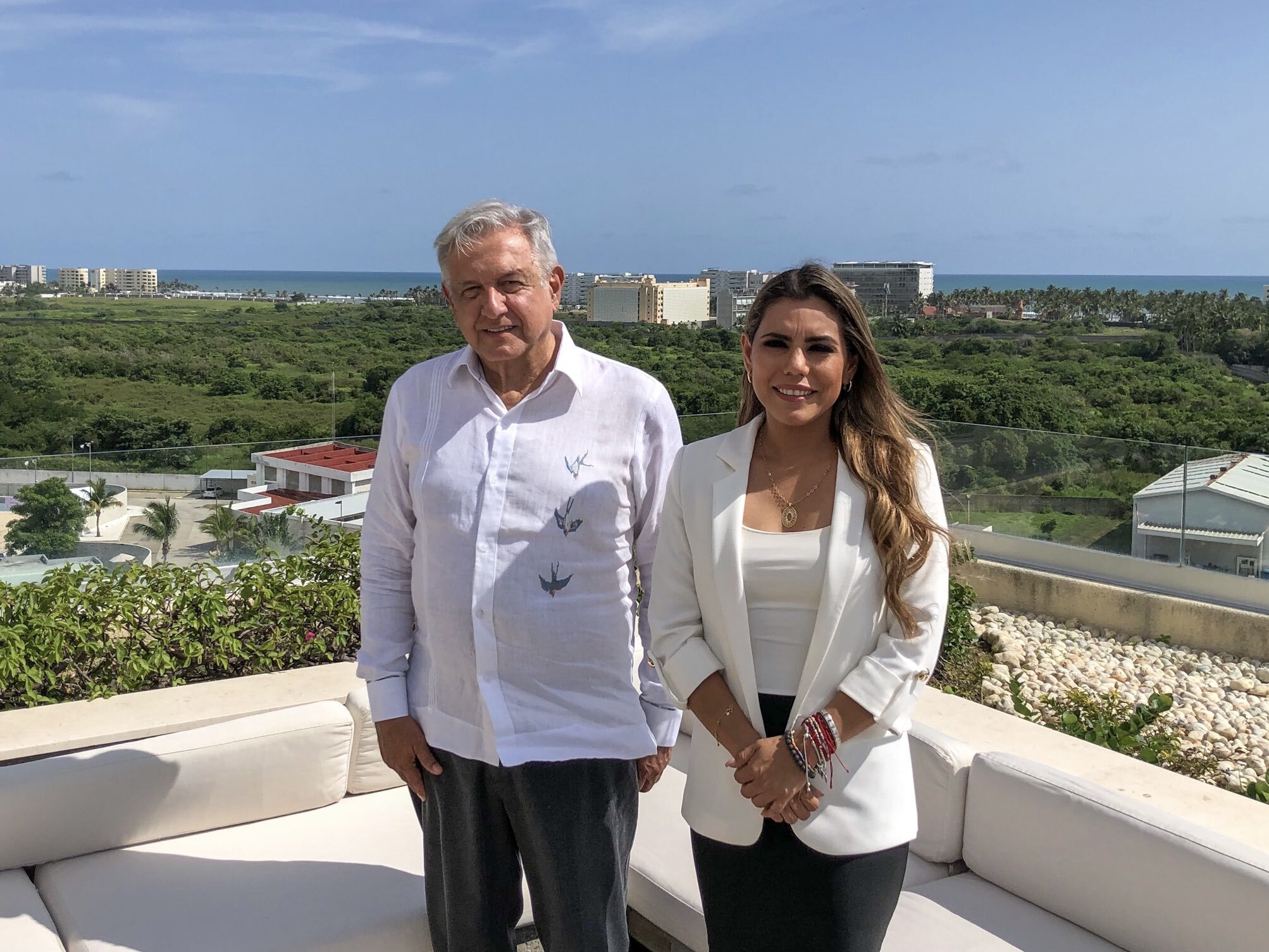 A petición de Evelyn Salgado, anuncia AMLO visita a Tierra Caliente y la Sierra