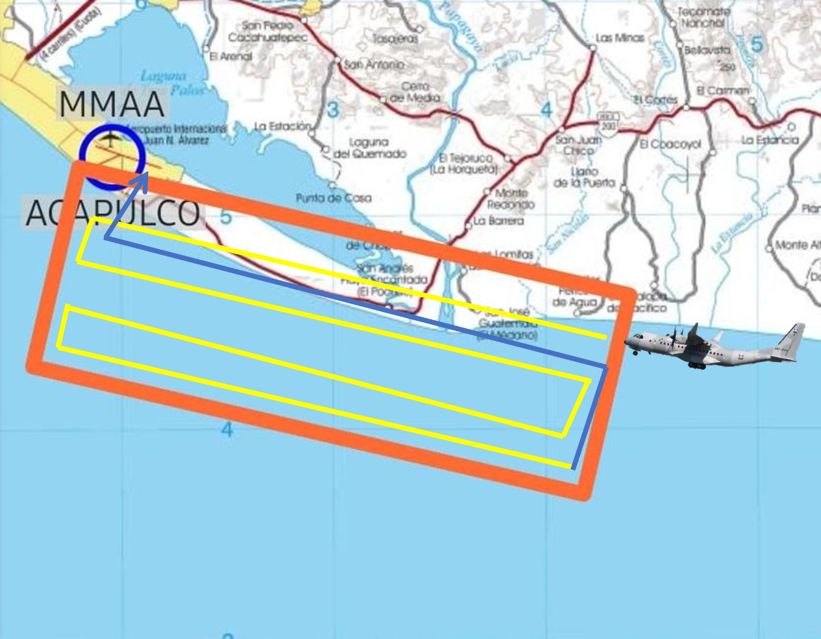 Continúan autoridades en la búsqueda de infante arrastrado por el mar en Acapulco