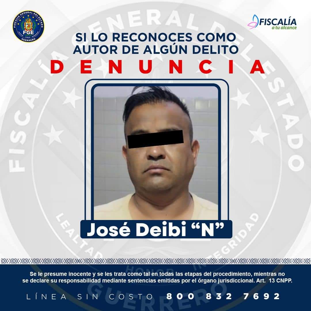 Vinculan a proceso a líder de comunitarios de El Ocotito, informa la Fiscalía de Guerrero
