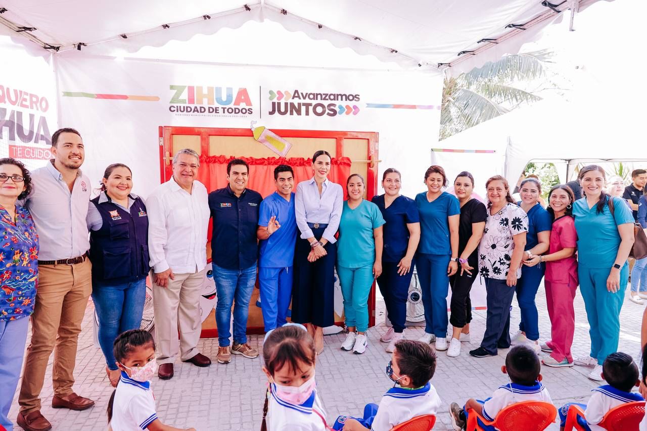 Inicia DIF Zihuatanejo jornada de salud bucal para niños de preescolar