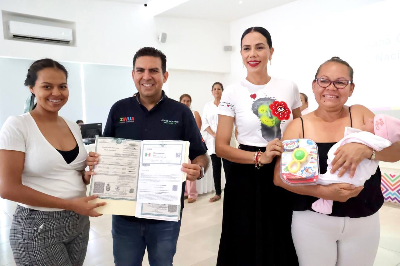 Inicia Zihuatanejo campaña gratuita de registros de nacimiento por “Día del Niño 2023”