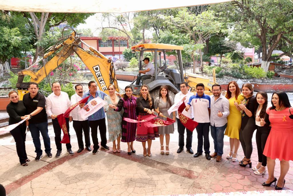 Anuncian Evelyn Salgado y Norma Otilia rehabilitación y conexión de parques en Chilpancingo